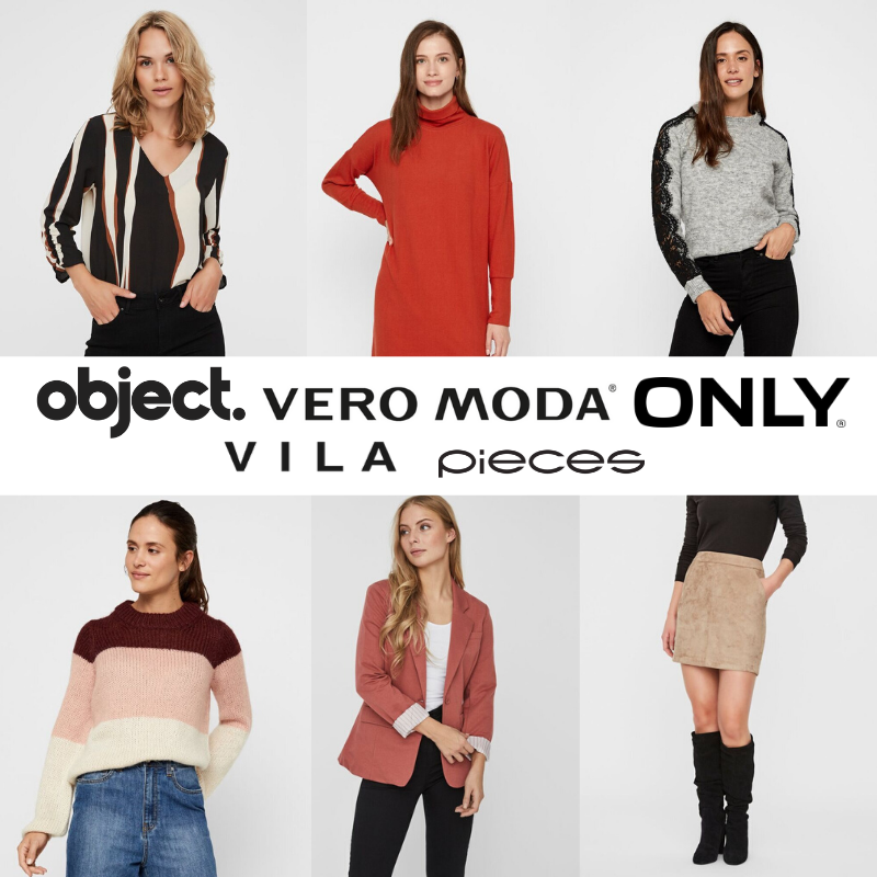 NEW VERO MODA ONLY PIECES OBJECT VILA AUTUMN/WINTER MIX - DERNIERS OFFRES - Fashion Hungary