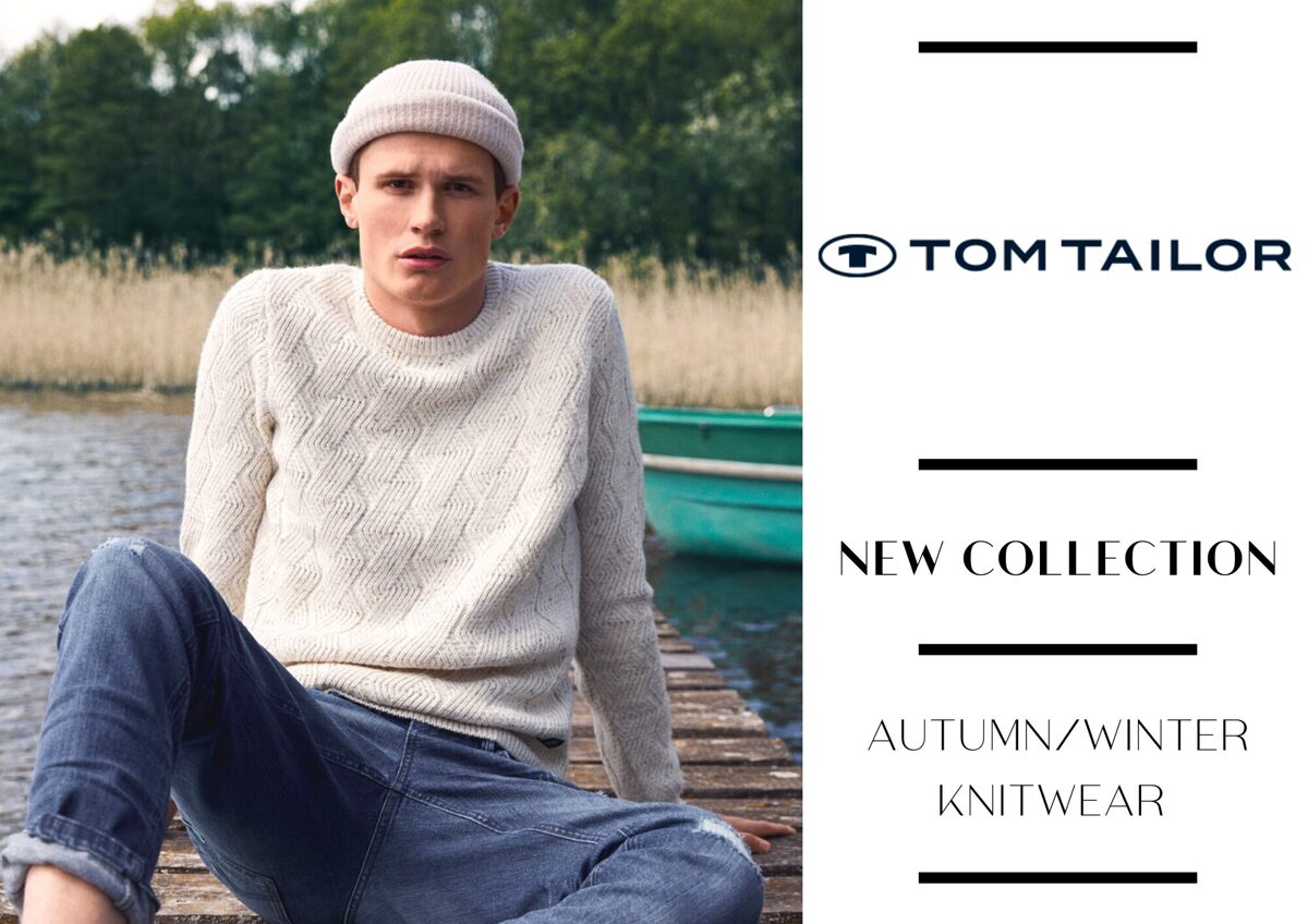 TOM TAILOR MEN'S KNITWEAR COLLECTION - FROM 7,45 EUR/PC