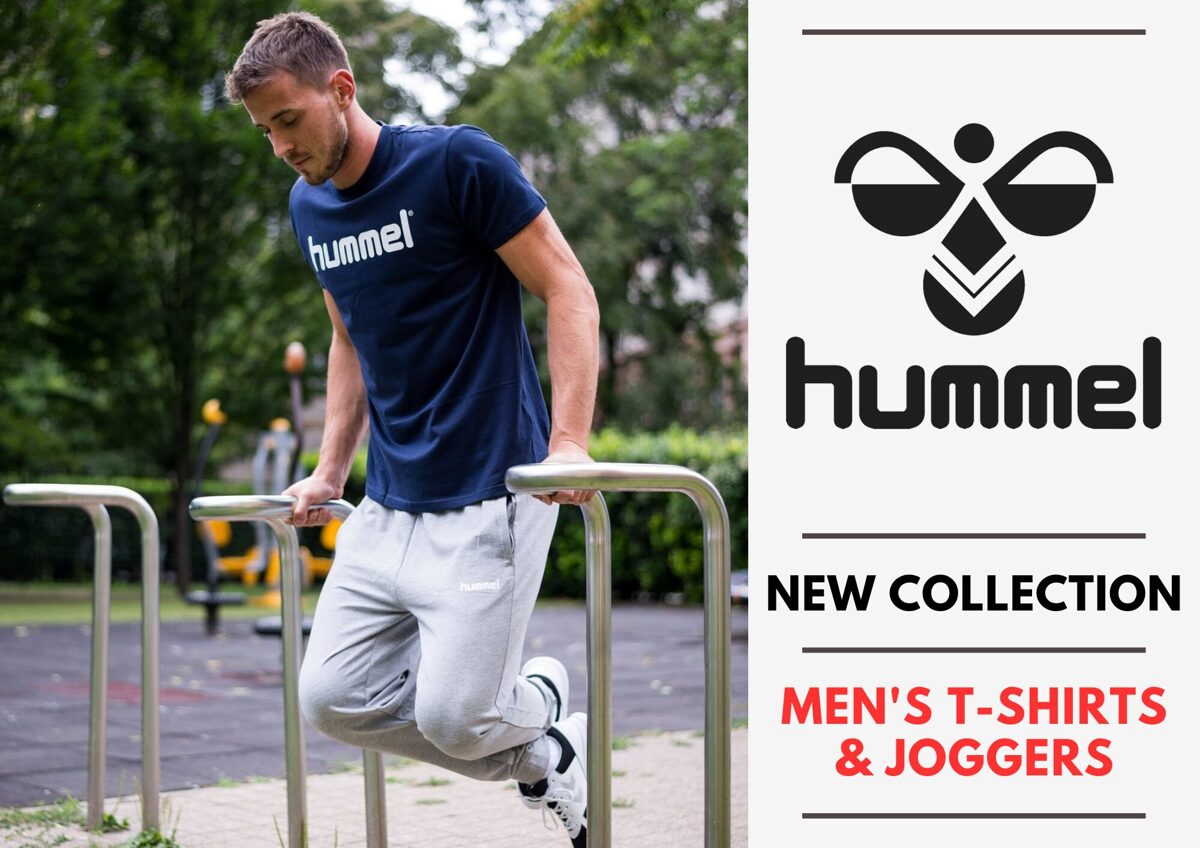 HUMMEL MEN'S T-SHIRT + JOGGER COLLECTION - 11,95 EUR / PC