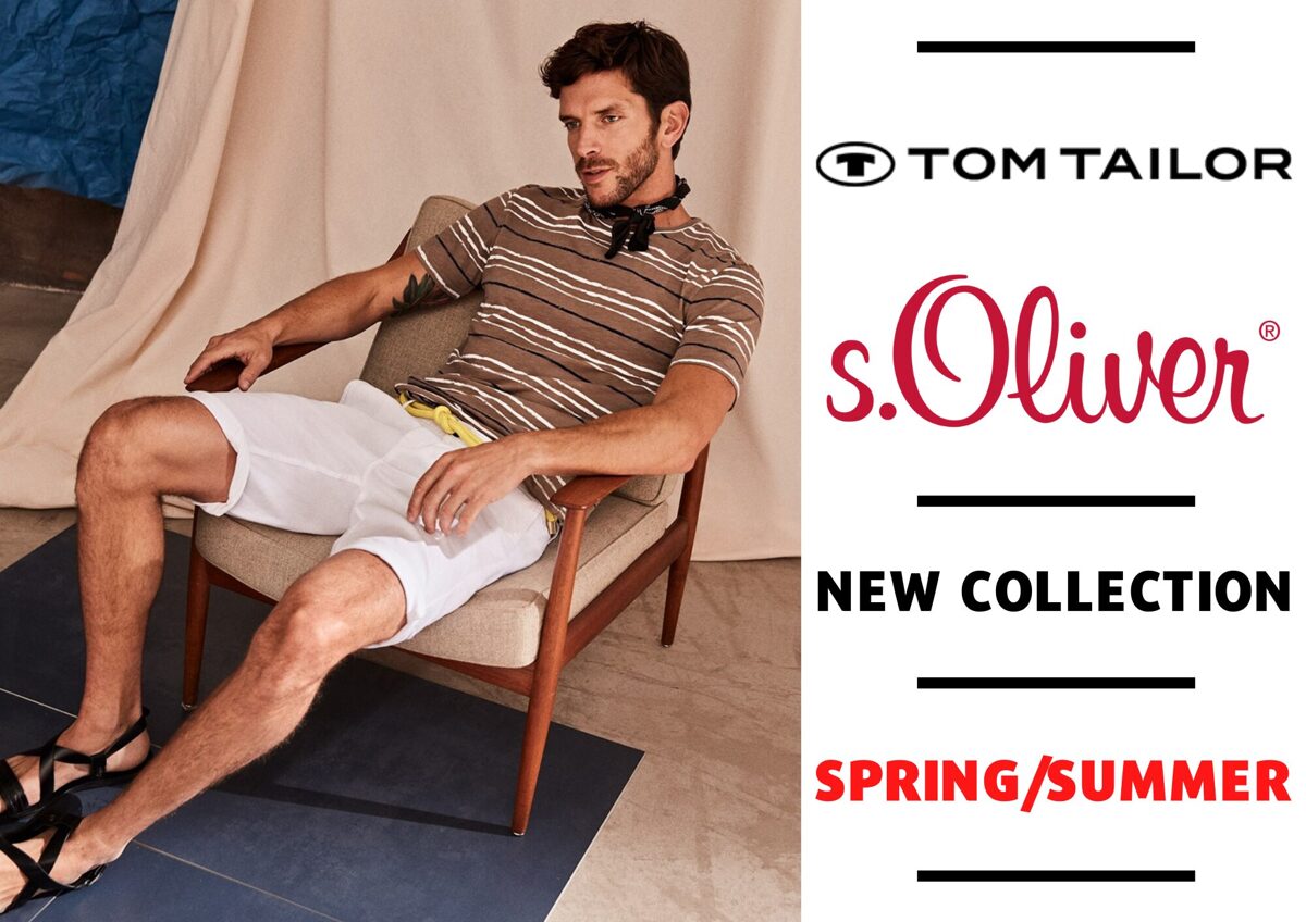 S.OLIVER AND TOM TAILOR MEN'S COLLECTION - FROM 7,00 EUR / PC