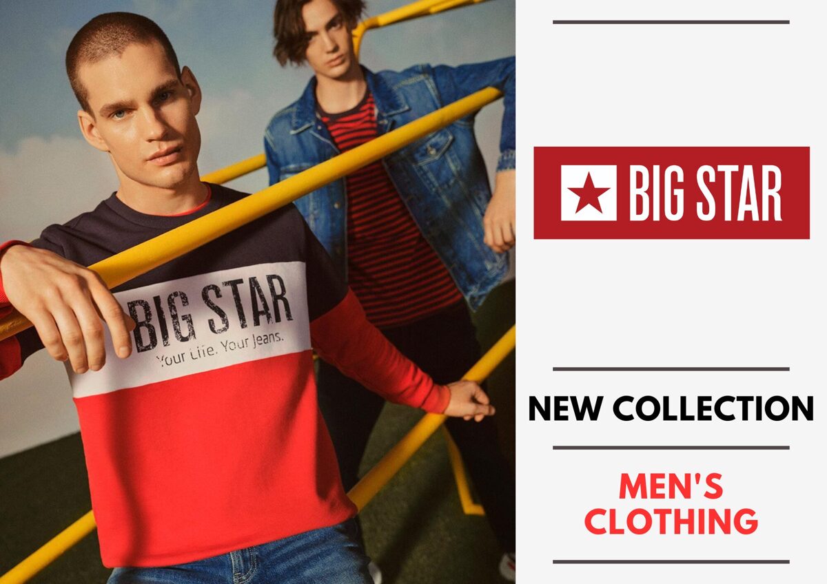 BIG STAR MEN'S COLLECTION - FROM 9,95 EUR / PC