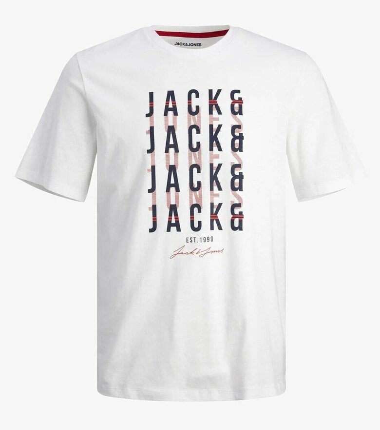 JACK&JONES MEN'S T-SHIRT COLLECTION WITH SIZE RANGE FROM 3,97€ / PIECE