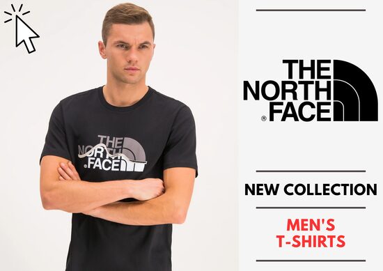THE NORTH FACE MEN'S T-SHIRT COLLECTION IN SIZE RANGTE FROM 9,78€/PIECE 
