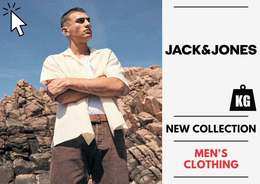 JACK&JONES FÉRFI KOLLEKCIÓ - 14,67 EUR / KG-TÓL