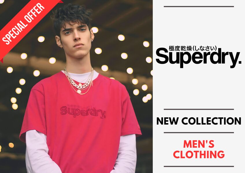SUPERDRY FÉRFI KOLLEKCIÓ - KÜLÖNLEGES AJÁNLAT!