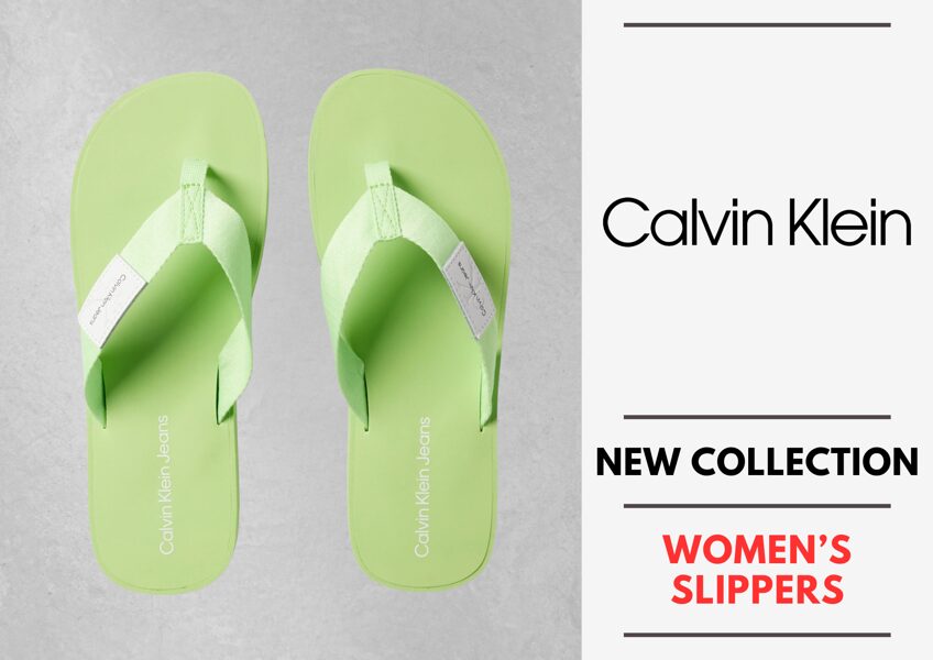 CALVIN KLEIN WOMEN'S SLIPPERS COLLECTION - FROM 24,9 EUR / PC 