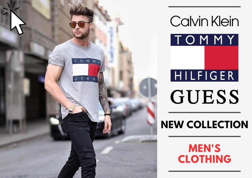 TOMMY HILFIGER, CALVIN KLEIN AND GUESS MEN'S COLLECTION - FROM 21,39 EUR / PC