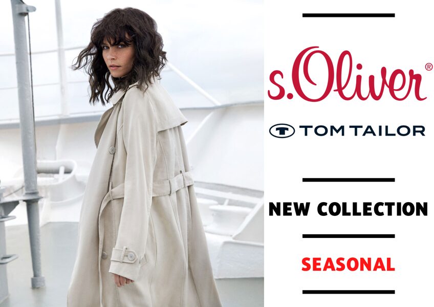 TOM TAILOR & S.OLIVER WOMEN'S COLLECTION - FROM 6,80 EUR / PC