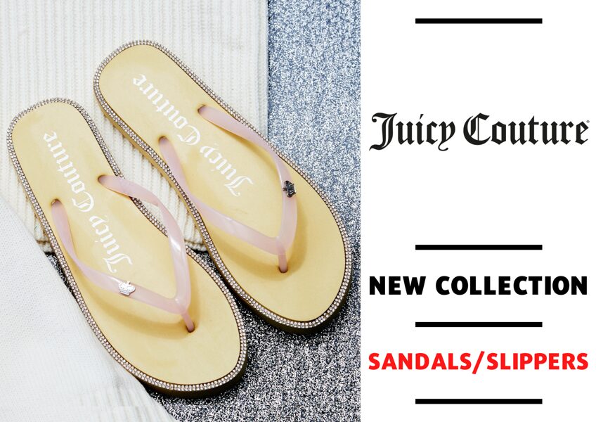 JUICY COUTURE SANDALS/SLIPPERS COLLECTION - FROM 9,35 EUR / PAIR