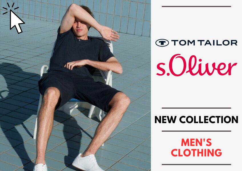 TOM TAILOR AND S.OLIVER MEN'S COLLECTION - FROM 6,82 EUR / PC