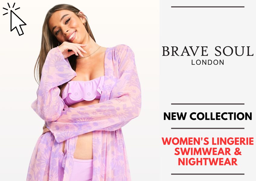BRAVE SOUL WOMEN'S LINGERIE, SWIMWEAR AND NIGHTWEAR COLLECTION - FROM 2,54 EUR / PC