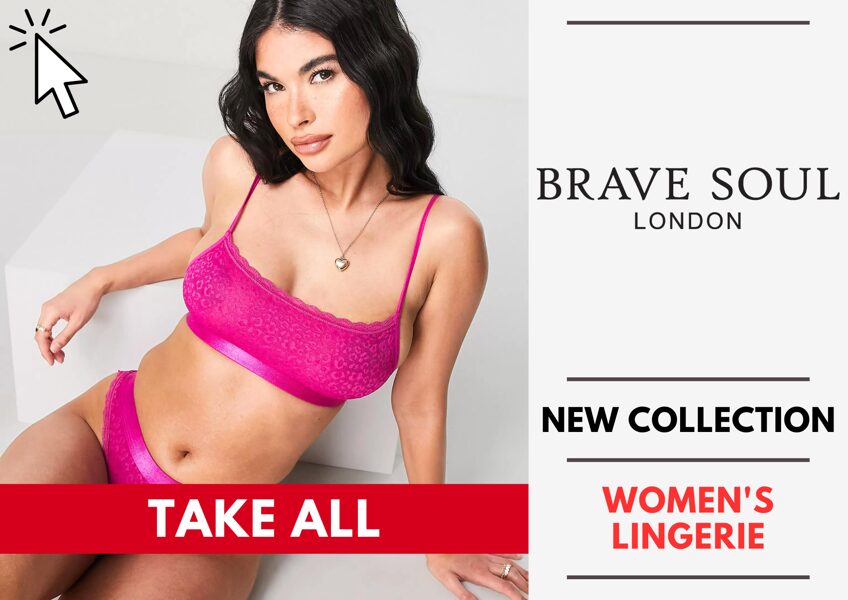 BRAVE SOUL WOMEN'S LINGERIE COLLECTION - TAKE ALL - 2,5 EUR / PC