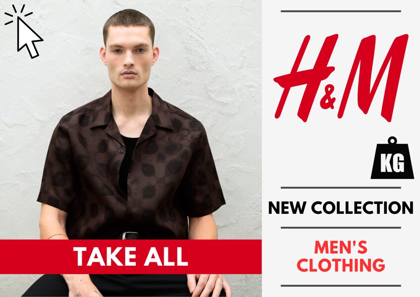 H&M MEN'S COLLECTION - TAKE ALL - 12,95 EUR / KG