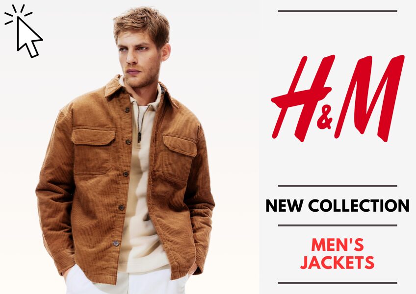 H&M MEN'S JACKET COLLECTION - FROM 9,36 EUR / PC