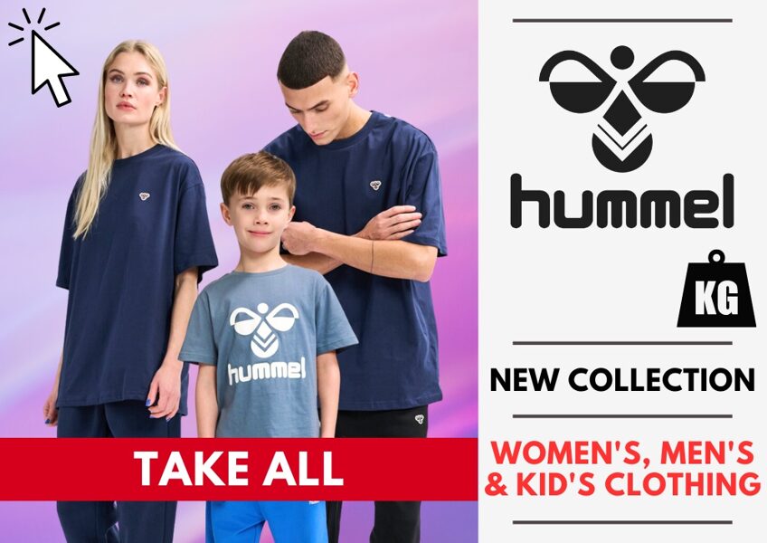 HUMMEL ЖЕНСКАЯ, МУЖСКАЯ И ДЕТСКАЯ КОЛЛЕКЦИЯ - ВЗЯТЬ ВСЕ - 14,5 EUR / КГ 