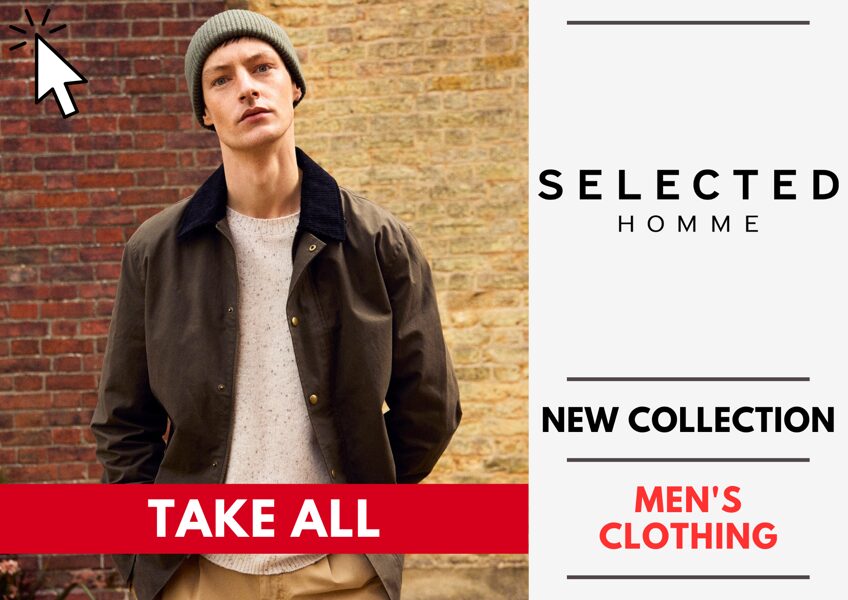 SELECTED MEN'S COLLECTION - TAKE ALL - 7,95 EUR / PC